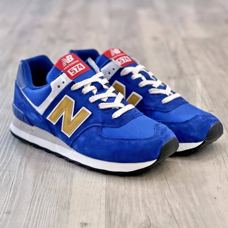 574 Suede Royal Blue