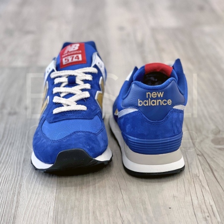 574 Suede Royal Blue