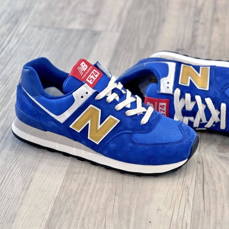574 Suede Royal Blue