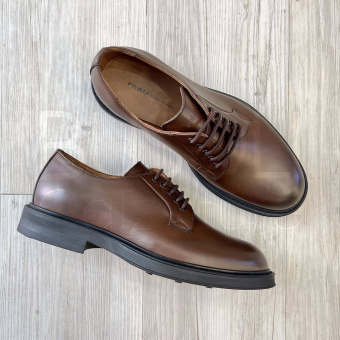 Derby Dandy in Pelle Marrone
