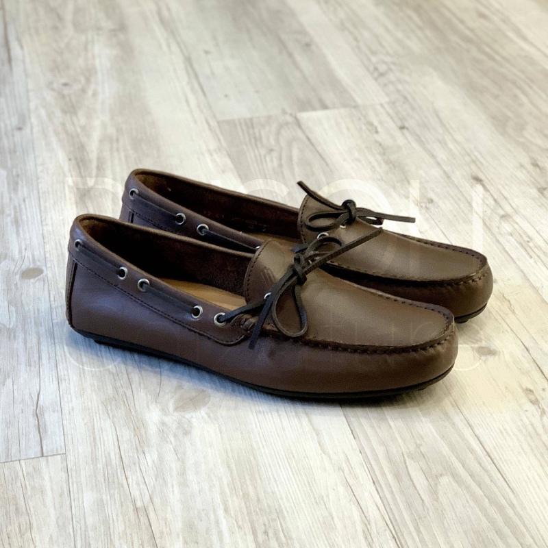 Mocassino in Pelle con Laccio