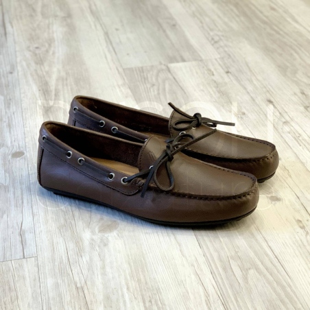 Mocassino in Pelle con Laccio