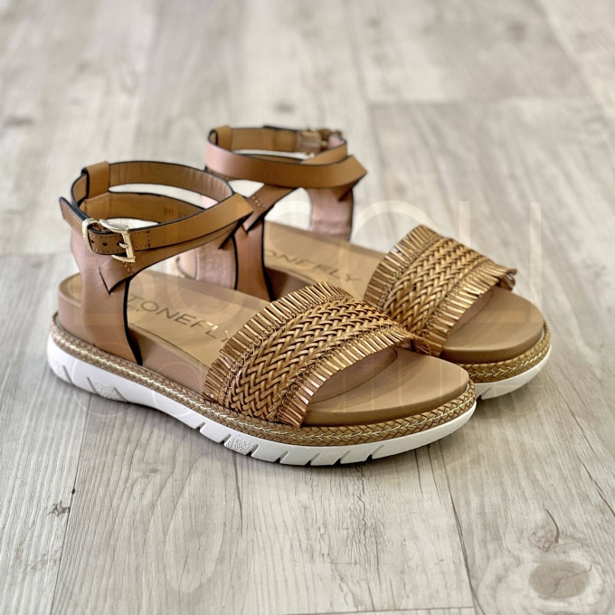 Sandalo in Pelle intrecciata