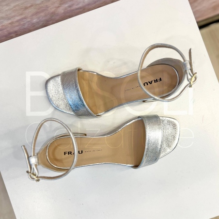 Sandalo in Pelle metal