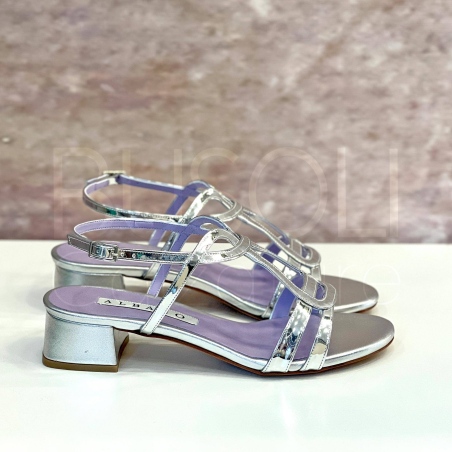 Sandalo in Vernice specchio