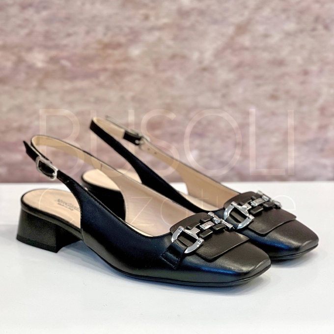 Slingback accessorio in Pelle