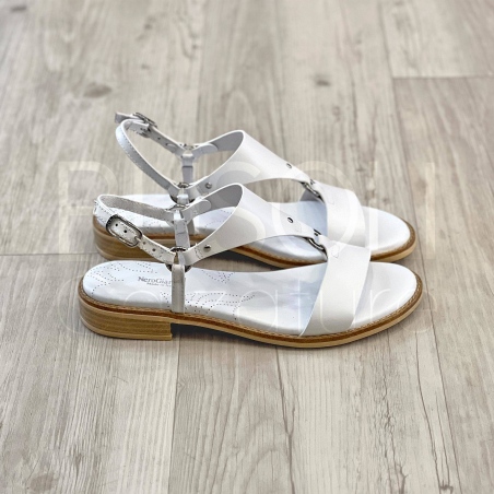Sandalo basso in Pelle