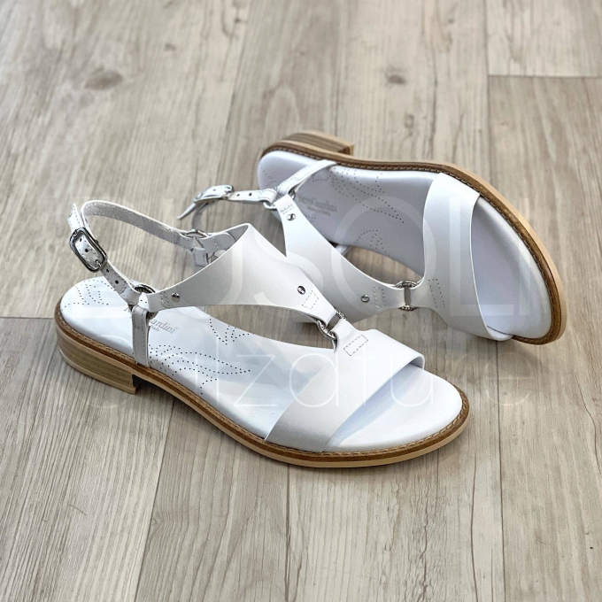 Sandalo basso in Pelle