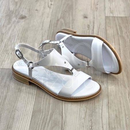 Sandalo basso in Pelle