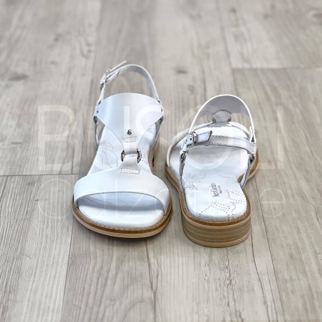 Sandalo basso in Pelle