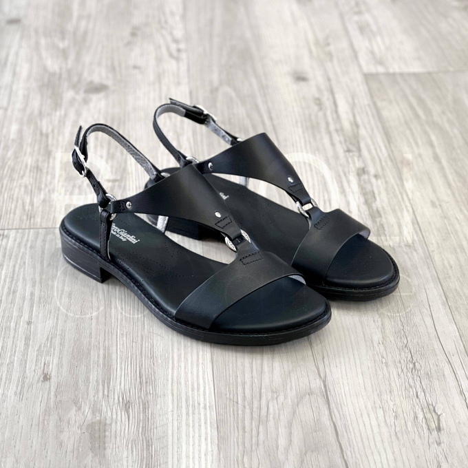 Sandalo basso in Pelle