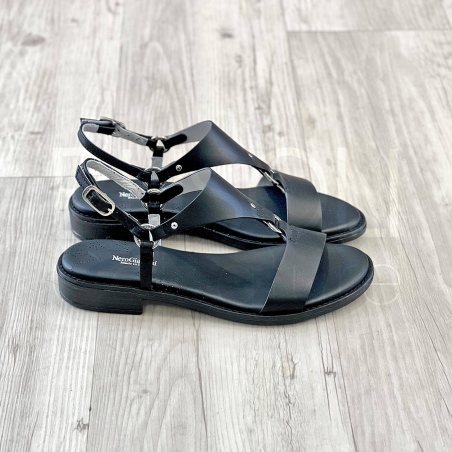 Sandalo basso in Pelle
