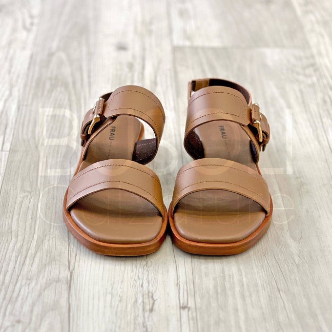 Sandalo fibbia in Pelle