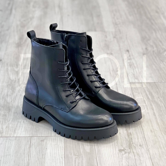 Anfibio in Pelle zip