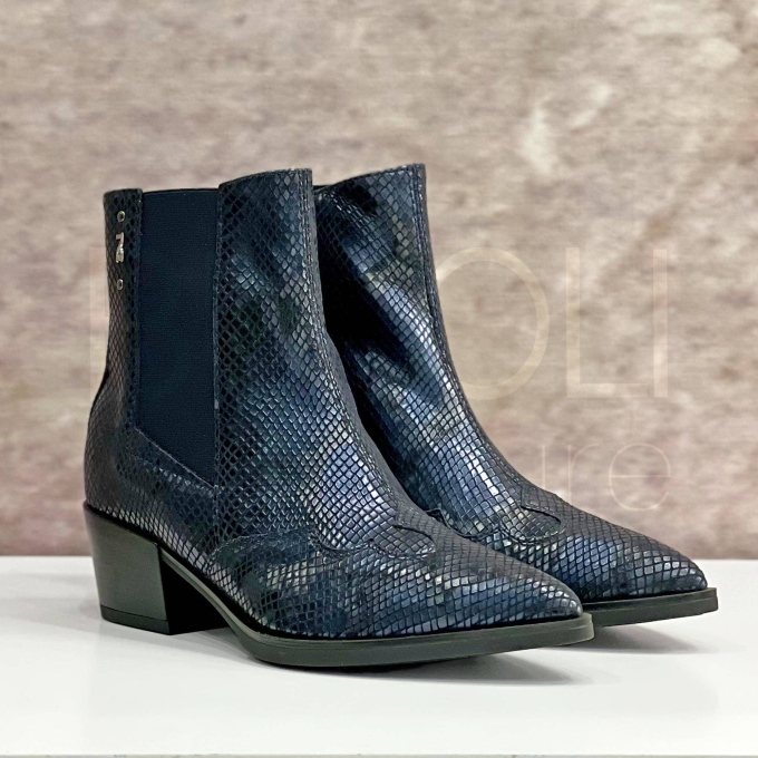 Texano in Pelle animalier