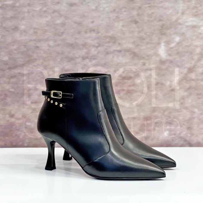 Stivaletto in Pelle cinturino