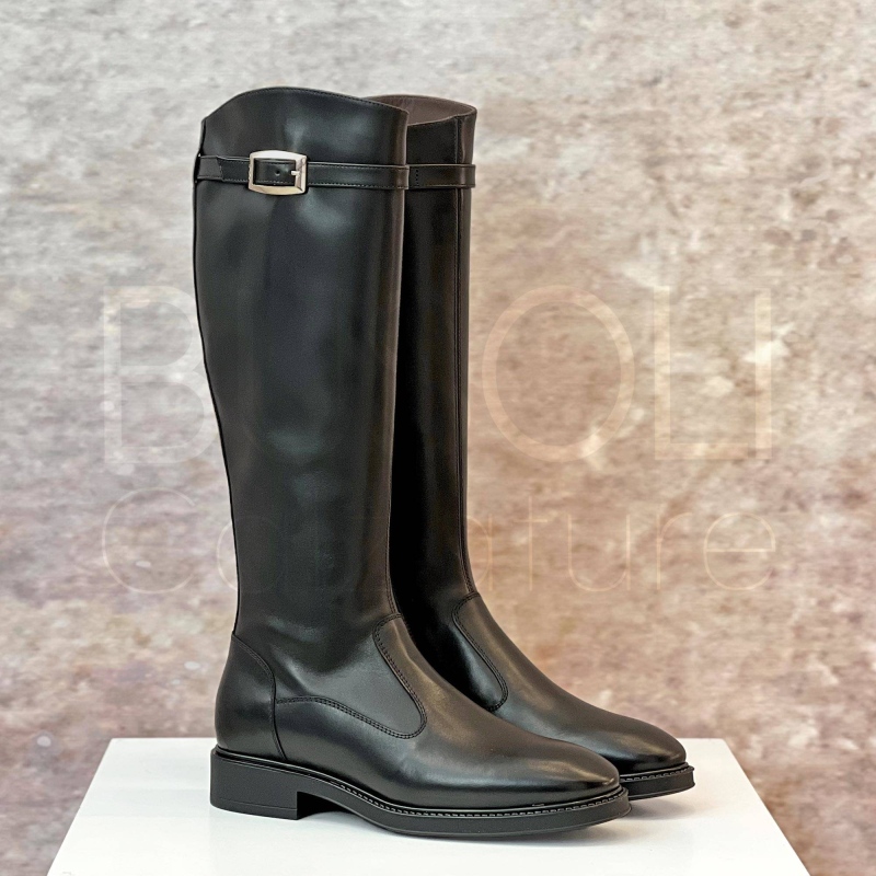 Stivale in Pelle con accessorio