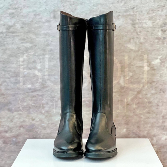 Stivale in Pelle con accessorio