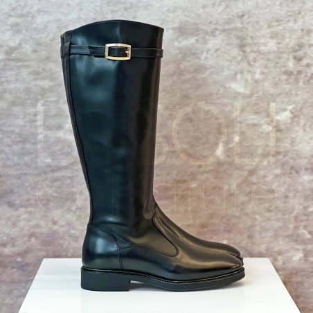 Stivale in Pelle con accessorio