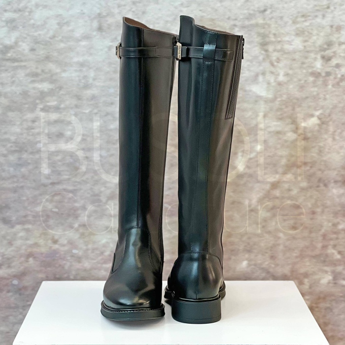 Stivale in Pelle con accessorio