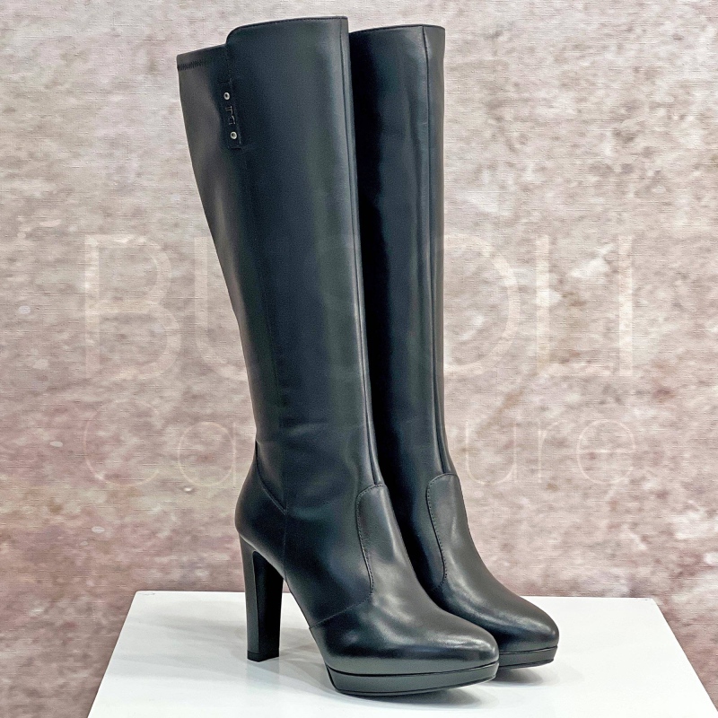 Stivale in Pelle elasticizzato