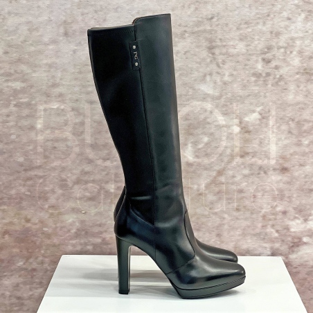 Stivale in Pelle elasticizzato