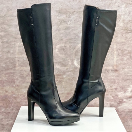 Stivale in Pelle elasticizzato