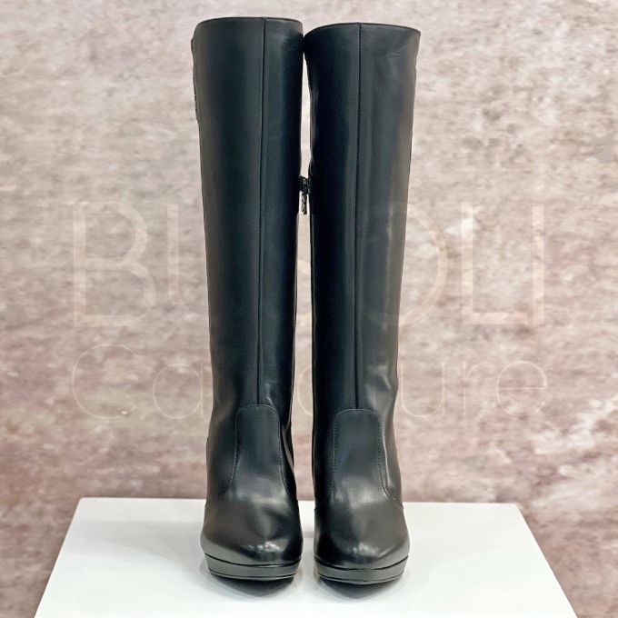 Stivale in Pelle elasticizzato