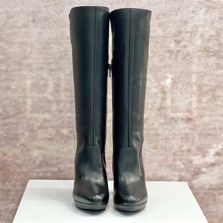 Stivale in Pelle elasticizzato