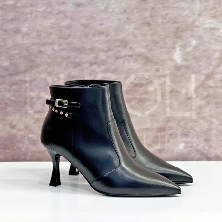 Stivaletto in Pelle cinturino
