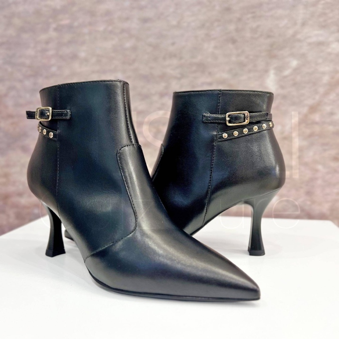 Stivaletto in Pelle cinturino