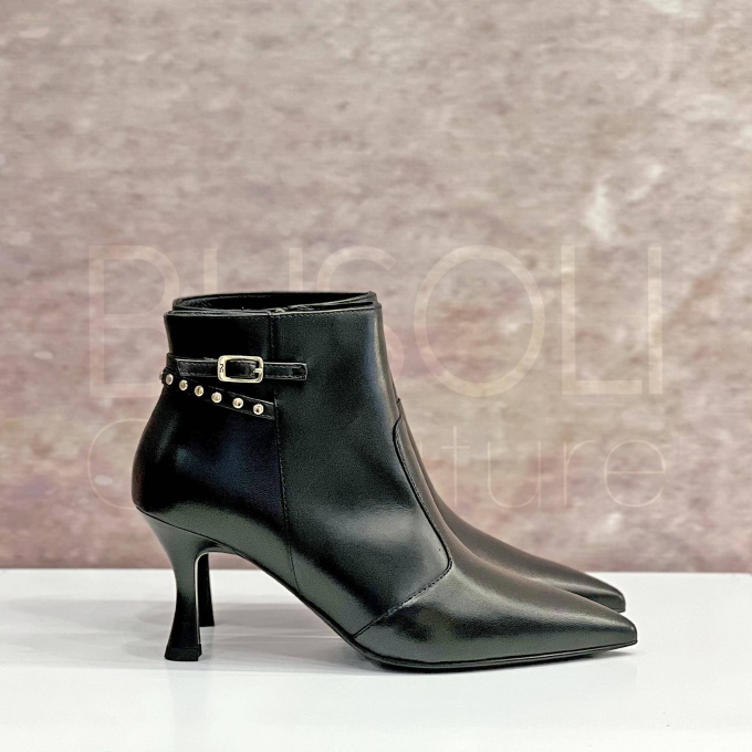 Stivaletto in Pelle cinturino