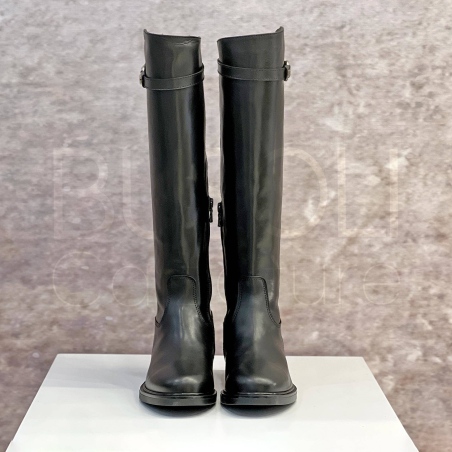 Stivale in Pelle basso con accessorio