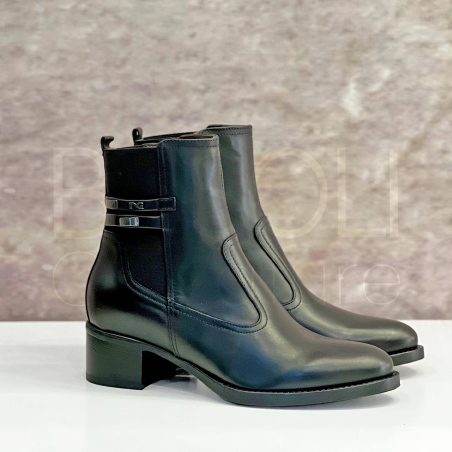 Stivaletto in Pelle elastico