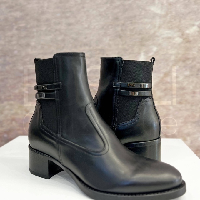 Stivaletto in Pelle elastico
