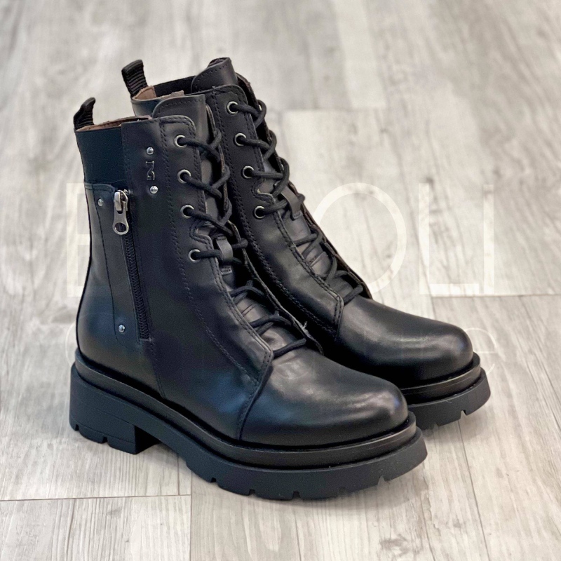 Anfibio in Pelle zip