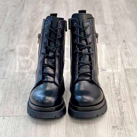 Anfibio in Pelle zip