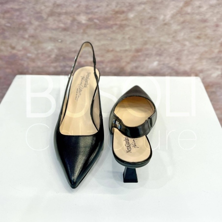 Slingback in Pelle