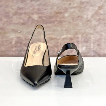 Slingback in Pelle