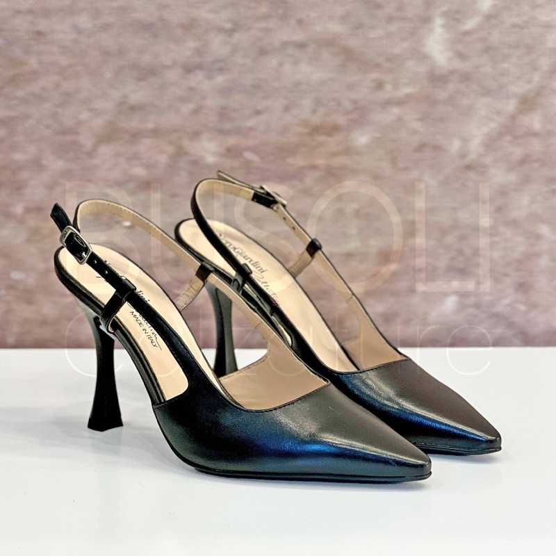 Slingback in Pelle