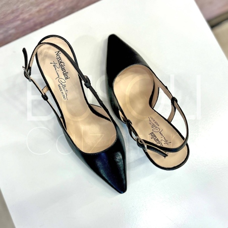 Slingback in Pelle