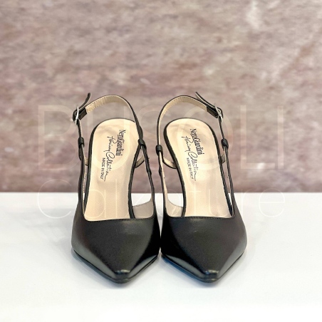 Slingback in Pelle