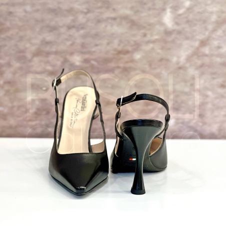 Slingback in Pelle