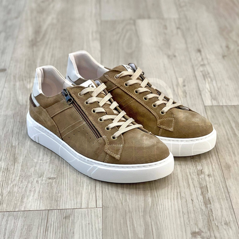 Sneaker Crosta bassa con zip
