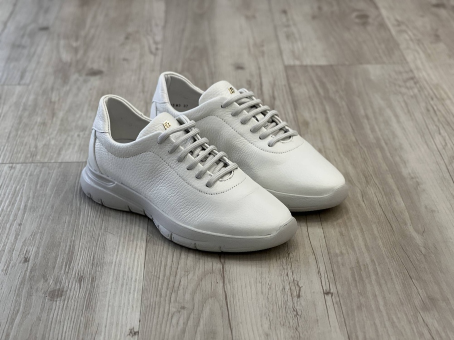 Sneaker Pelle Bianca