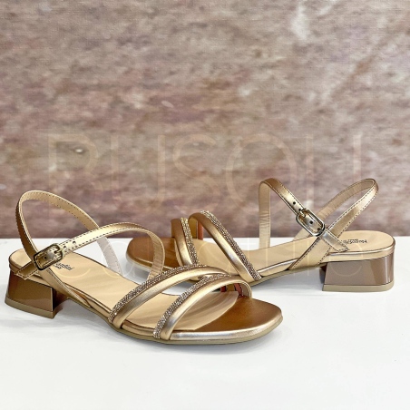 Sandalo brill in Pelle