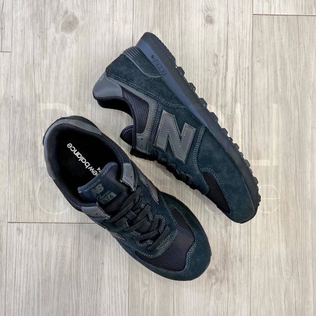 574 Suede Classic Black