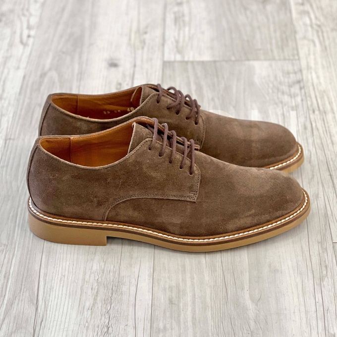 Allacciata Testa di moro Suede