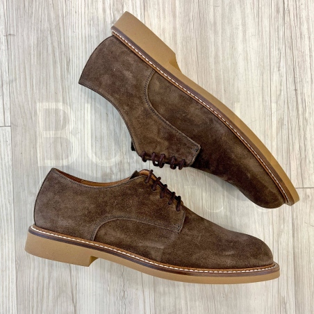 Allacciata Testa di moro Suede