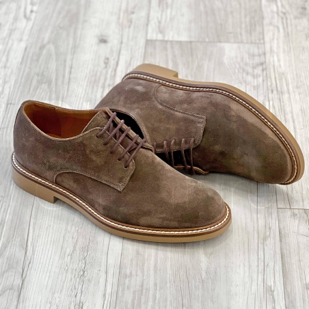 Allacciata Testa di moro Suede